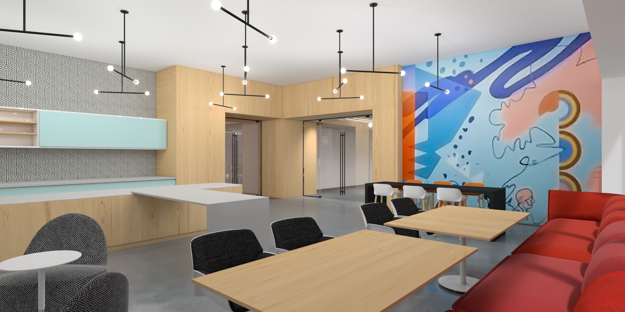 Consulting firm lounge